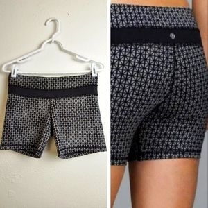 Lululemon Athletica 6 Black Athletic Shorts